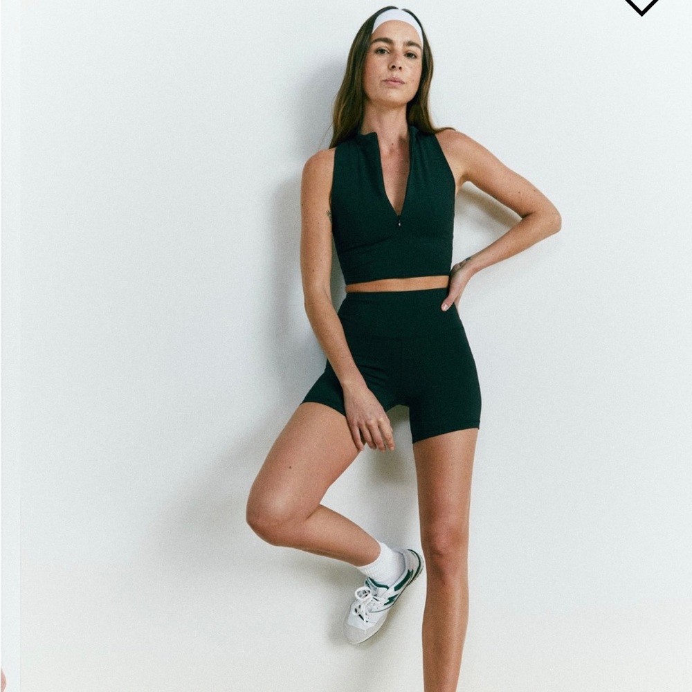 Reformation Cindy Ecomove Zip Front Set